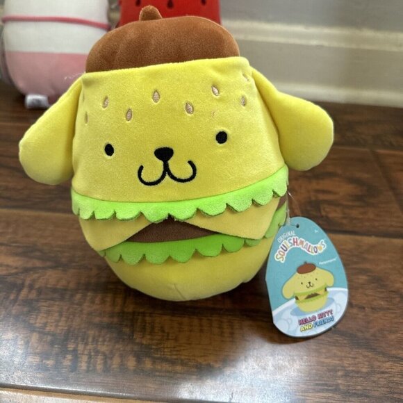 Squishmallow Sanrio Lot of 3 Hello Kitty and Friends Summer 6.5 Inch Plush New - Picture 3 of 9